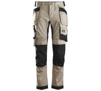 Snickers AllroundWork pantaloni da lavoro elasticizzatiitw. Tasche a fondina, EN 14404 Khaki-Nero 200