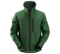 Snickers AllroundWork softshell da lavoroitgiacca verde bosco-nero M
