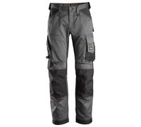 Snickers AllroundWork Stretch Loose Fit Workitshose, EN 14404 acciaio grigio-nero 200