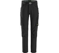 Snickers Arbeitshose FlexiWork pantaloni elasticizzati senza ginocchiere nero 208