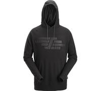 Snickers Arbeitspullover AllroundWork Polartec Terry Felpa con cappuccio Navy/Mel/Black M