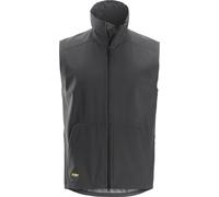Snickers Arbeitsweste AllroundWork, gilet soft shell antivento grigio acciaio XS