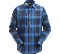 Snickers Camicia a maniche lunghe AllroundWork, camicia isolata Blu/Navy XXL