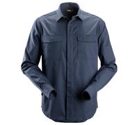 Snickers Camicia di servizio a maniche lunghe Navy M