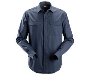 Snickers Camicia di servizio a maniche lunghe Navy XS