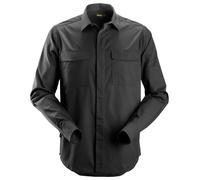 Snickers Camicia di servizio a maniche lunghe nera S