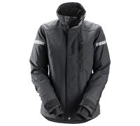 Snickers Donna AllroundWork 37.5® isolato lavoroitsjacket acciaio grigio-nero L