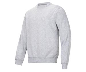 Snickers Felpa classica in cotone grigio XL
