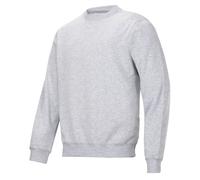 Snickers Felpa classica in cotone grigio XS