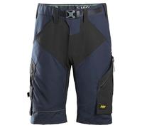 Snickers FlexiWork Arbeitpantaloncini Navy-Nero 50