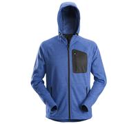 Snickers FlexiWork Fleece Arbeitshoodie blu-nero S