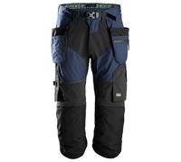 Snickers FlexiWork pirataitshose w. Tasche a fondina, EN 14404 Navy-nero 48