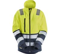 Snickers Giacca di sicurezza High-Vis da donna Giacca di sicurezza High-Vis da donna a coloriitconit Ziprschluss, cl. 2 High-Vis Yellow/Navy XS