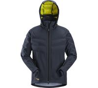 Snickers Giacca FlexiWork, giacca trapuntata a 3 strati Windstopper Navy XXL