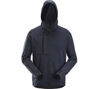 Snickers Giacca in pile AllroundWork, giacca in pile con cappuccio wit ziprschluss Navy S