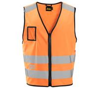 Snickers Gilet da lavoro Hi-Visit, classe 2, EN 20471 Arancione High-Vis M