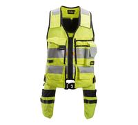 Snickers Gilet per attrezzi AllroundWork Hi-Vis, classe 1, EN 20471 HV giallo-nero 3XL