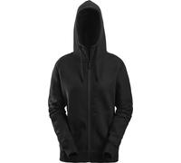 Snickers Lavoro donnaitspullover AllroundWork, felpa con cappuccio donna wit ziprschluss Nero XL