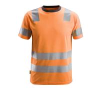 Snickers Maglietta AllroundWork Hi-Vis, classe 2, EN 20471 Arancione High-Vis XS