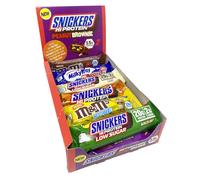 Snickers, Mars, M & M, Bounty, Milky Way Protein Bar Protein Bar Mix Box, 12 barrette + Gamer SUPPS glucosio (Best Of Mix, 12 barre) regalo per atleti e fitness