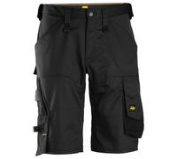 Snickers Pantaloncini AllroundWork Stretch Arbeit, EN 14404 Nero 48