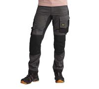 Snickers Workwear Pantaloni, Grigio, 50 Unisex-Adulto