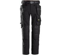 Snickers Pantaloni elasticizzati da lavoro conit ginocchio capsulatoone fondina. 6590 46