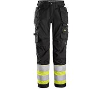 Snickers Pantaloni elasticizzati da lavoro High-Vis Classe 1 da donna conit Holstert., cl. 1 6734 34
