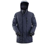 Snickers Parka impermeabile 37.5® AllroundWork isolato, EN 343 Navy-Nero XL