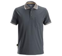 Snickers Polo AllroundWork 37.5® technology grigio acciaio XXL