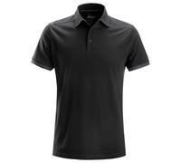 Snickers Polo AllroundWork nero-grigio acciaio XL