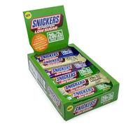 Snicker's Protein Bar - Set di 12 barrette + Gamer SUPPS glucosio (Snicker's Low Sugar Mix, 12 pezzi (confezione da 1)