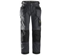 Snickers Rip-stop workitshose w. Tasche a fondina, EN 14404 acciaio grigio-nero 92