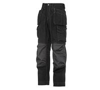 Snickers Workwear 3223 - Pantaloni da carpentiere Reg 52 (W36 L32) Black/Black 0404