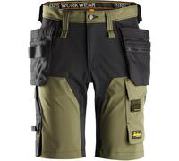 Snickers Workwear 6175, pantaloncini elasticizzati a 4 vie conit Holstert. 6175 54