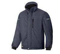 Snickers Workwear Allround lavoro giacca foderata con tecnologia 37.5, 1 pezzi, M, Grigio acciaio, 1100