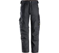 Snickers Workwear AllroundWork Canvas+ Stretch Workitpantaloni grigio acciaio 146
