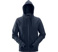Snickers Workwear AllroundWork Felpa con cappuccio wit Ziprschluss Navy XS