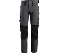 Snickers Workwear AllroundWork Full Stretch Arbeitpantaloni grigio acciaio/nero 104