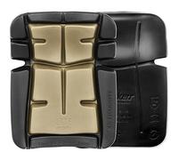 Snickers Workwear D3O Lite Bodenleger Ginocchiere, 1 pezzi, taglia unica, Nero/Sabbia, 91190414000