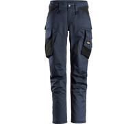 Snickers Workwear Donna AllroundWork Pantaloni elasticizzati senza ginocchiere Navy/Neroit 52
