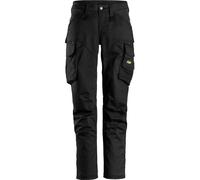 Snickers Workwear Ladies AllroundWork Stretch Workitpantaloni senza ginocchiere Nero 18