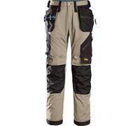 Snickers Workwear LiteWork 37.5® Arbeitshose wit tasche a fondina Khaki/Nero 52