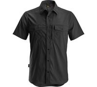 Snickers Workwear LiteWork camicia a maniche corte nera S