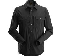 Snickers Workwear LiteWork camicia a maniche lunghe nera L