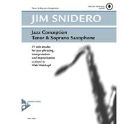 Snidero Jim JAZZ CONCEPTION +CD (Tascabile)