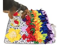 Sniffing Mat Tappetino Olfattivo Cane, Nosework Feeding Blanket Sniffing Pad per Giochi interattivi, Foraging Puzzle Enrichment Giocattoli per Grandi Animali Domestici di Piccole Dimensioni