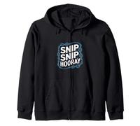 Snip Snip Hooray - DNA Crispr Felpa con Cappuccio