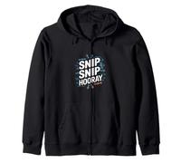 Snip Snip Hooray - DNA Crispr Felpa con Cappuccio