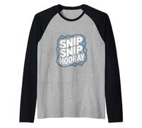 Snip Snip Hooray - DNA Crispr Maglia con Maniche Raglan